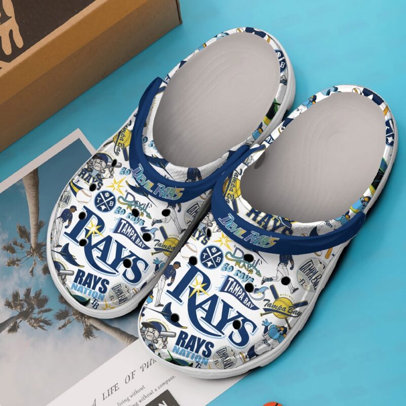 MLB Tampa Bay Rays Crocs Shoes Rays For Men Women And Kids
