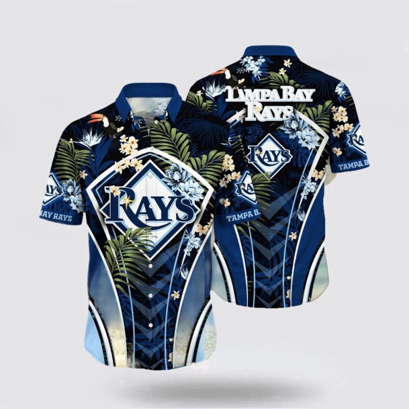 MLB Tampa Bay Rays Hawaiian Shirt Chic Coastal Vibes Rock Your Summer With Stylish Outfits For Fans