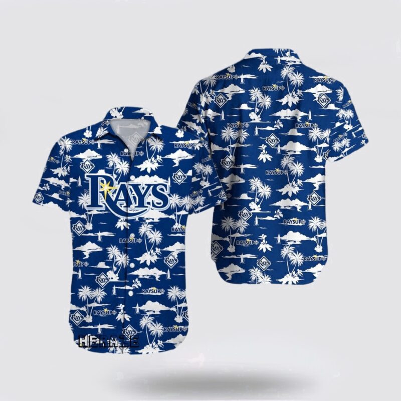 MLB Tampa Bay Rays Hawaiian Shirt Immerse Yourself In The Sea Breeze For Fans
