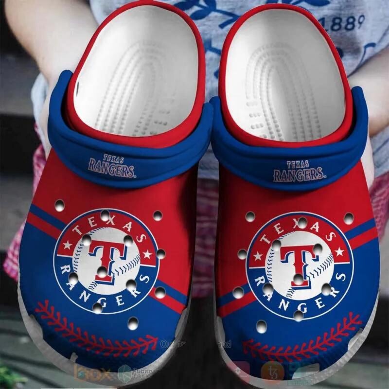 MLB Texas Rangers Crocs Clog Shoes For Fans