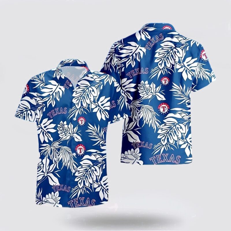 MLB Texas Rangers Hawaiian Shirt Surfing In Style With The Super Cool For Fans