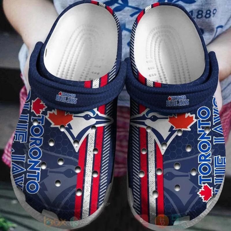 MLB Toronto Blue Jays Crocs Clog Shoes Navy For Fans