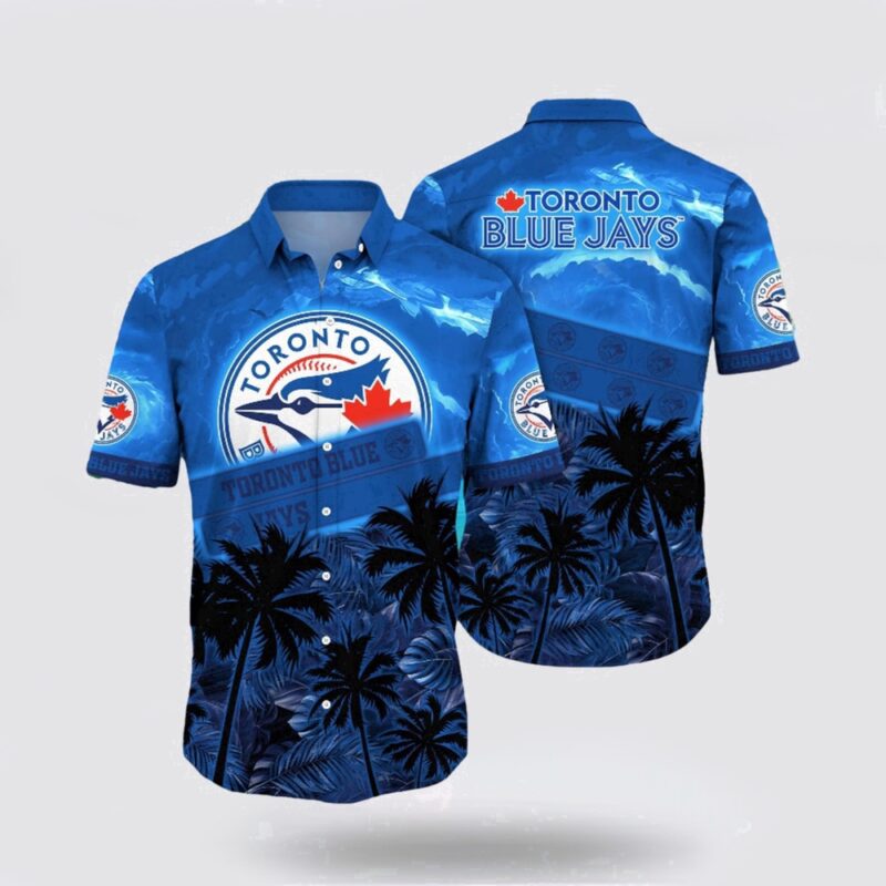 MLB Toronto Blue Jays Hawaiian Shirt Immerse Yourself In Tropical Style For Fans