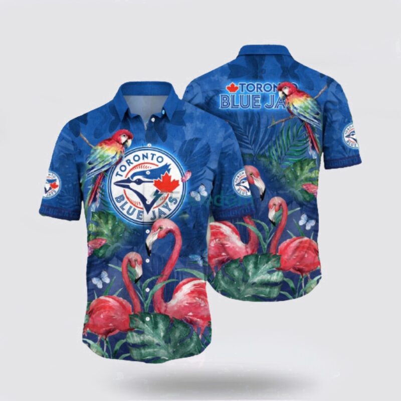 MLB Toronto Blue Jays Hawaiian Shirt Welcome Summer Full Of Energy With Tropical Fashion Outfits For Fans