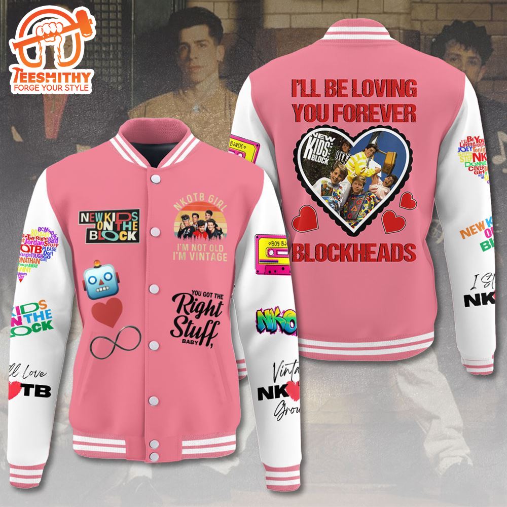 NKOTB Varsity Jacket Christmas For Fans