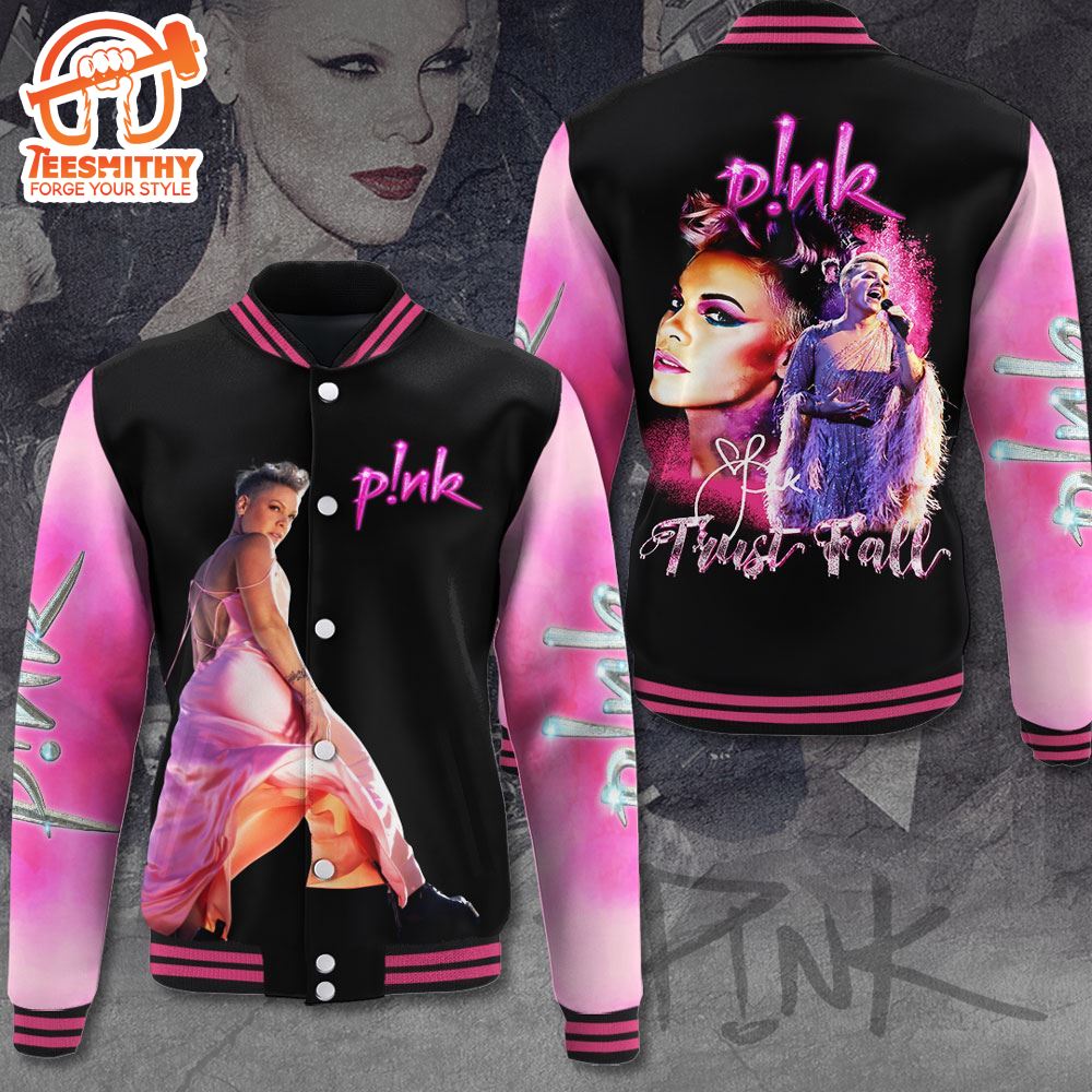 P!nk Singer Varsity Jacket For Fans