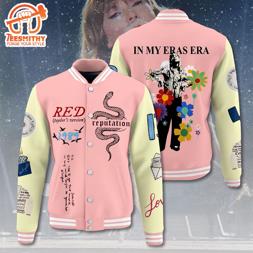 Taylor Swift In My Eras Tour Varsity Jacket Christmas For Fans