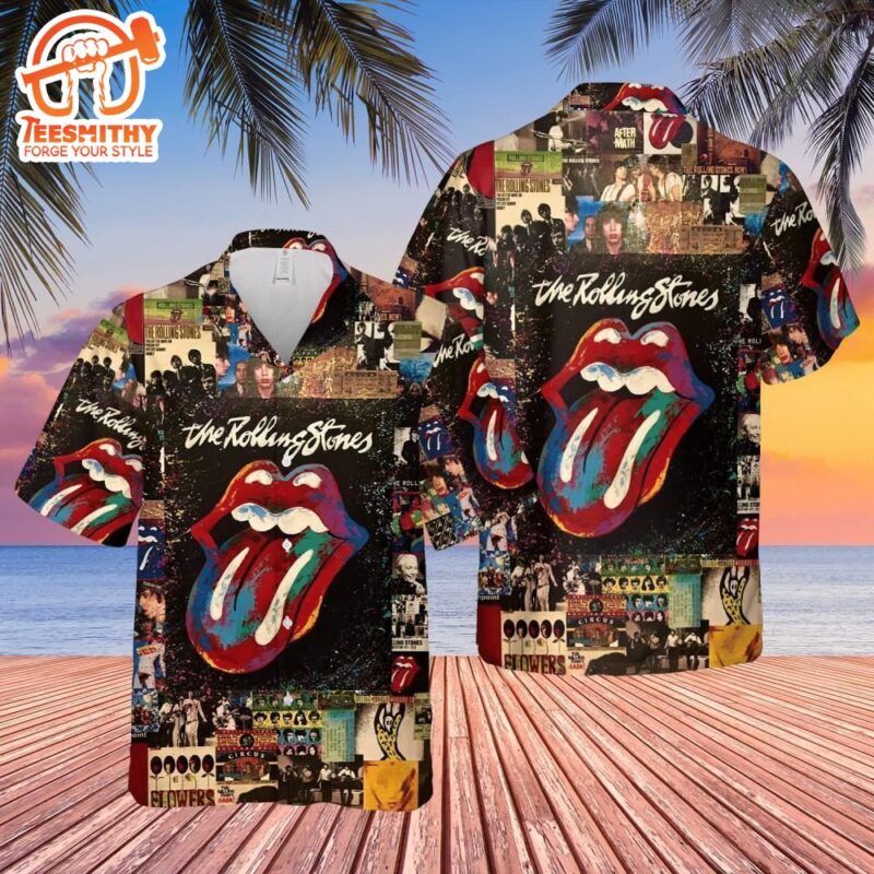 The Rolling Stones Awesome Hawaiian Shirt