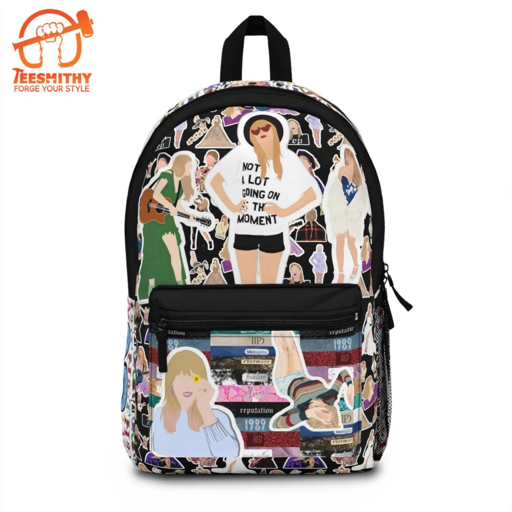 A Lot Going On At The Moment Swiftie Backpack, New School Year Swift Bag, Taylor Sticker Bag