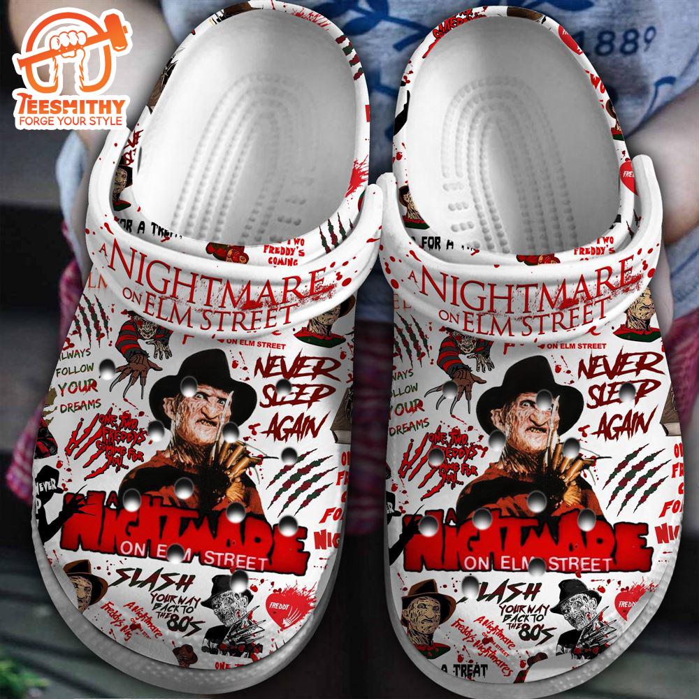 A Nightmare On Elm Street Movie Halloween Clogs Shoes Comfortable For Men Women And Kids