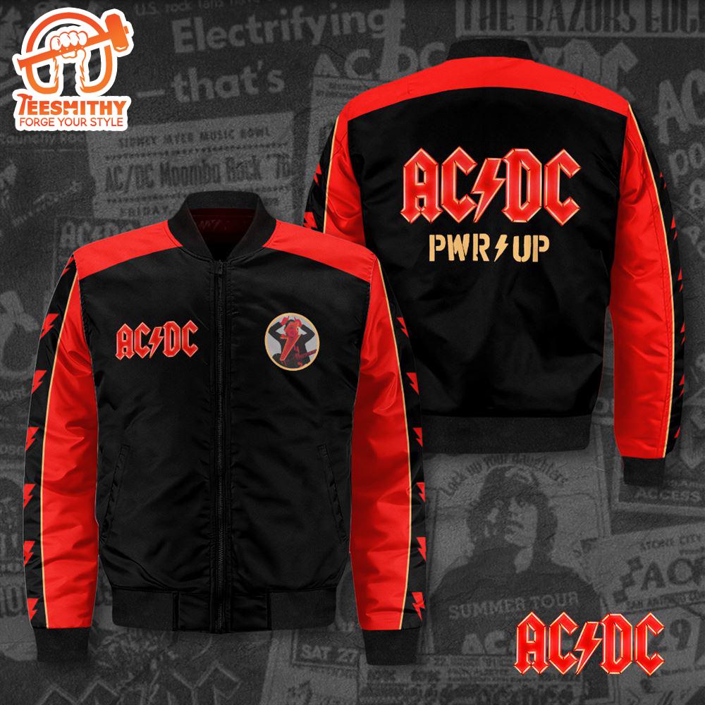 ACDC 3D Bomber Jacket Gift Christmas