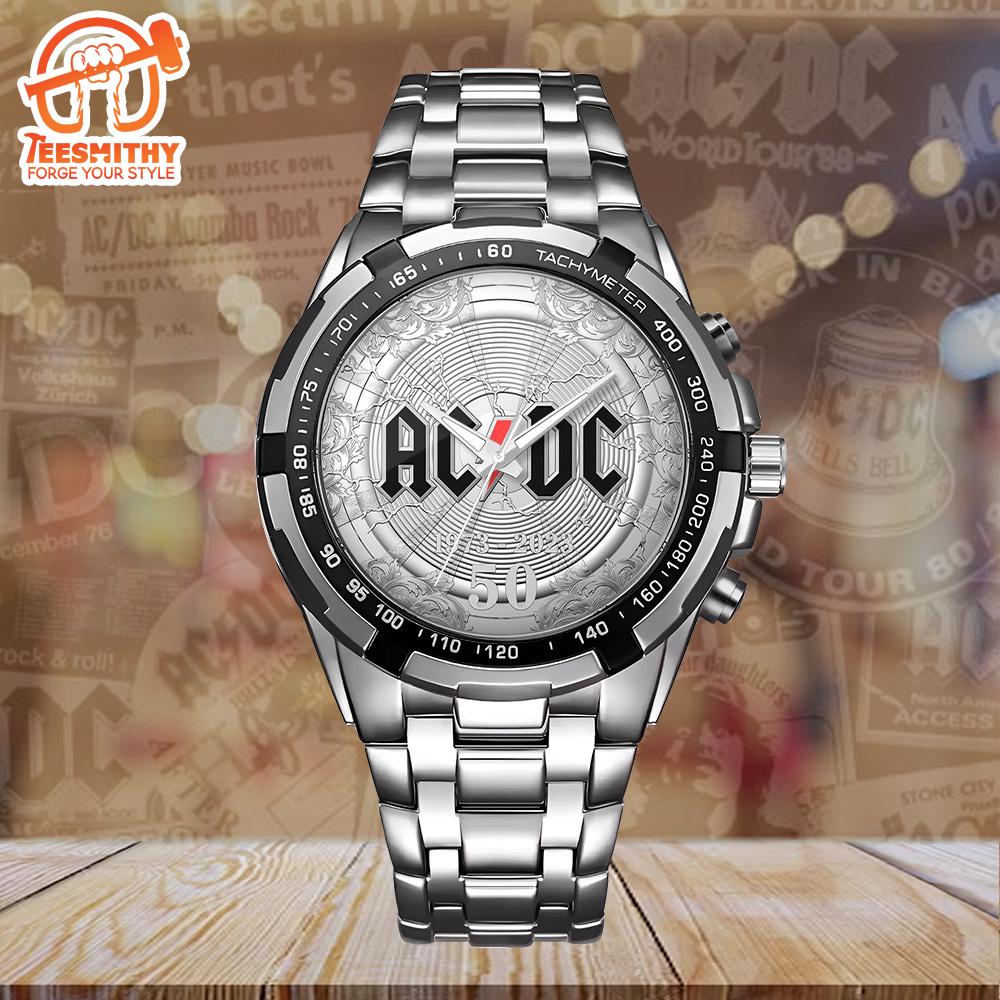 ACDC 50 Years 1973-2023 Alloy Quartz Watch