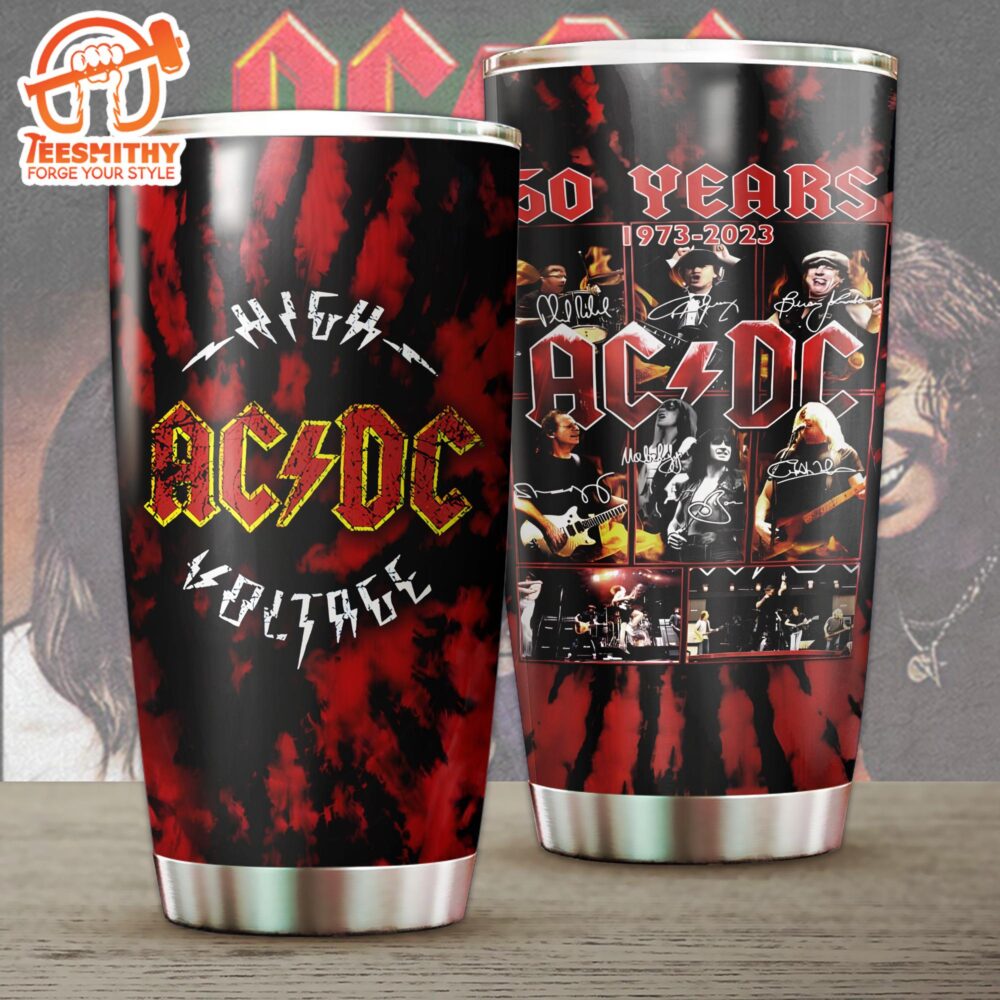 ACDC 50 Years High Voltage Tumbler Cup