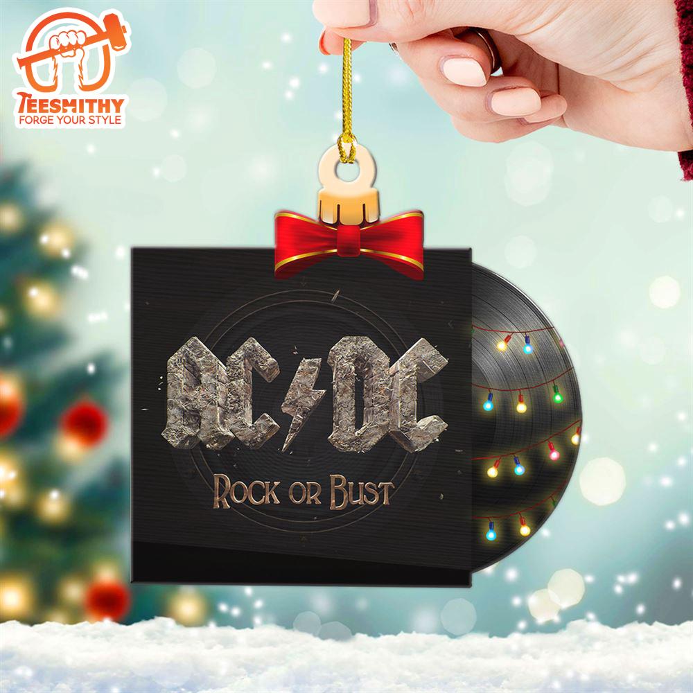 ACDC Acrylic Ornament Gift Xmas