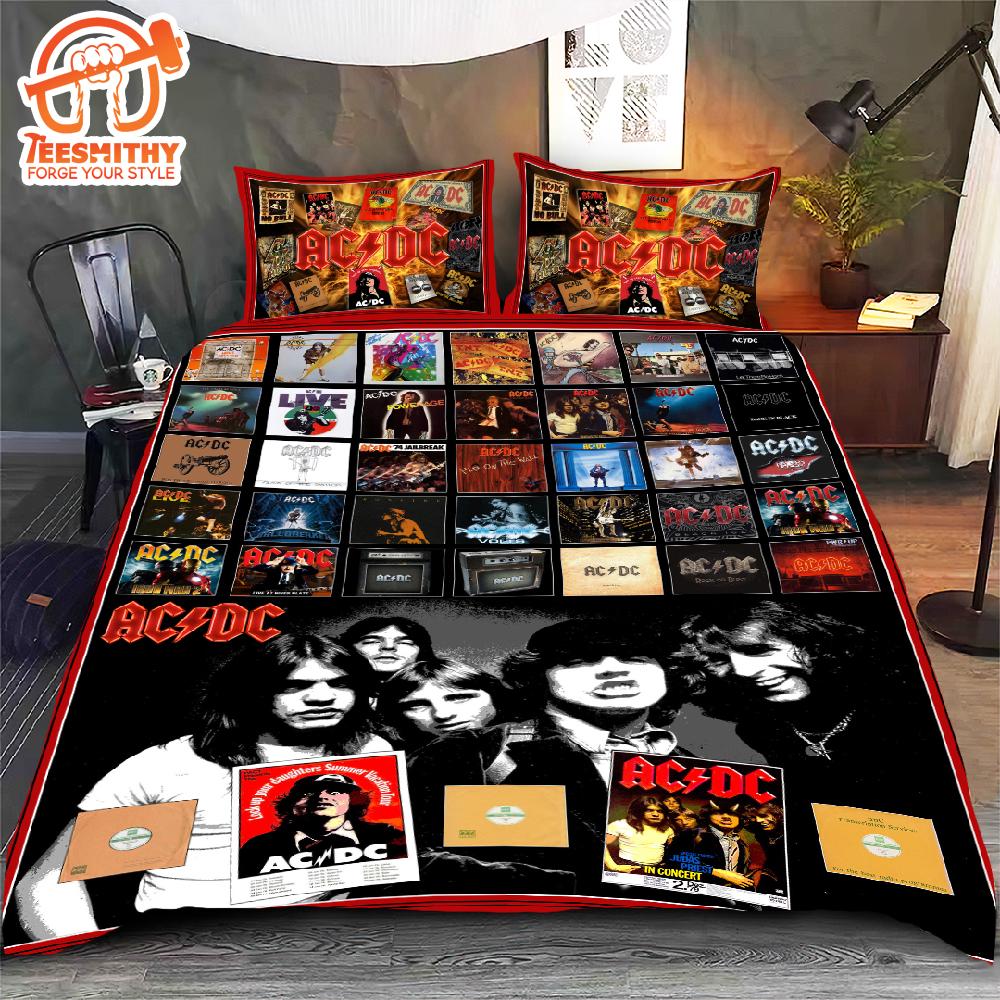 ACDC All Album Posters Bedding set