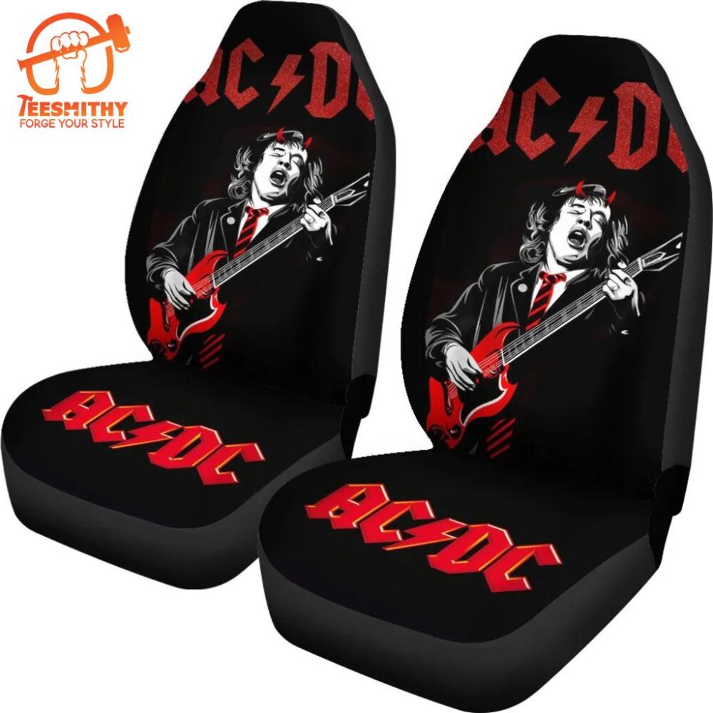 ACDC Angus Young Car Set Covers