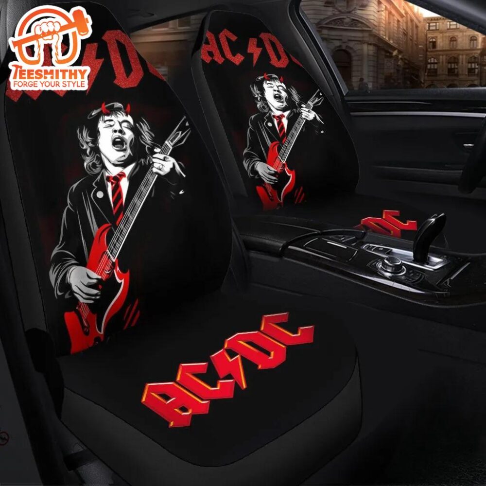 ACDC Angus Young Car Set Covers