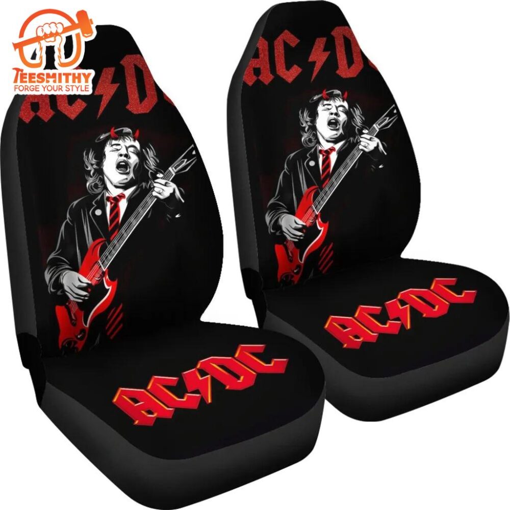 ACDC Angus Young Car Set Covers