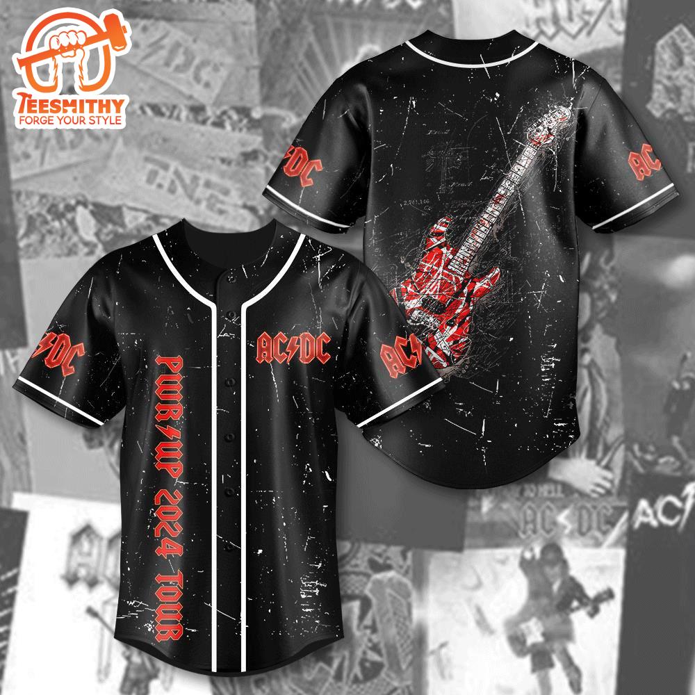 ACDC Baseball Jersey Gift For Fan