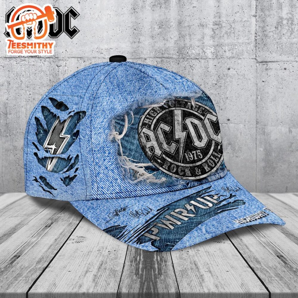 ACDC Classic Cap – Rock & Roll Highway To Hell