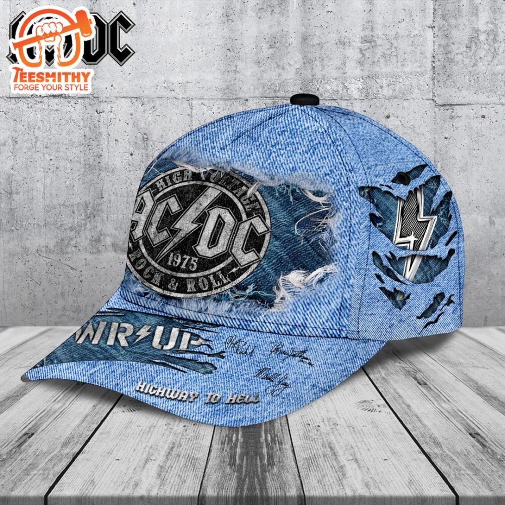 ACDC Classic Cap – Rock & Roll Highway To Hell