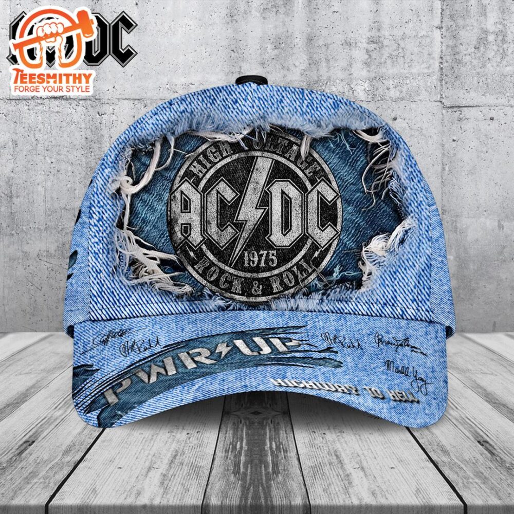 ACDC Classic Cap – Rock & Roll Highway To Hell