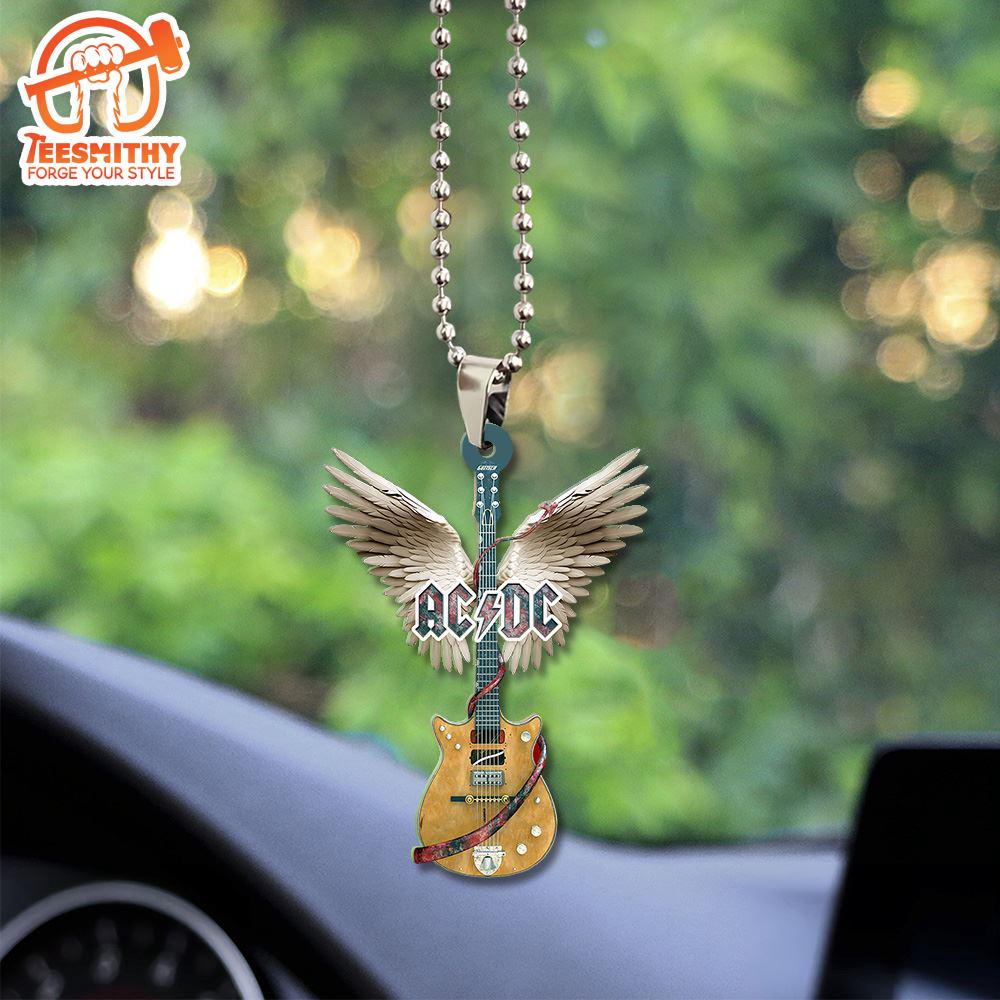 ACDC Custom Shape 2-sided Acrylic Car Ornament