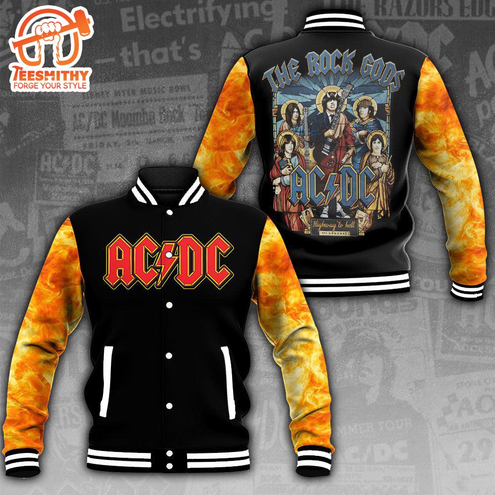 ACDC Hell Bells Men’s Varsity Jacket