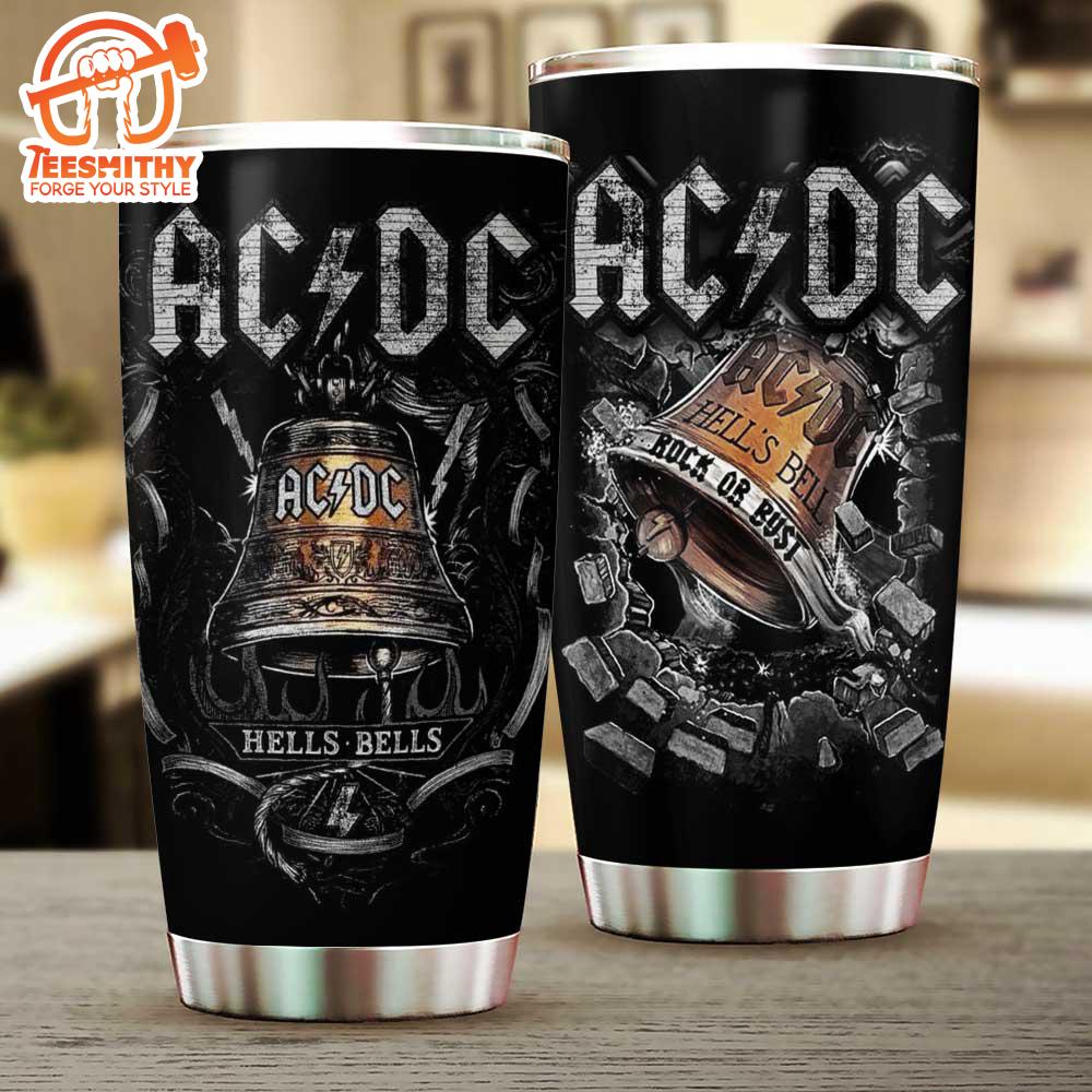 ACDC Hells Bell Rock Or Bust Tumbler Cup