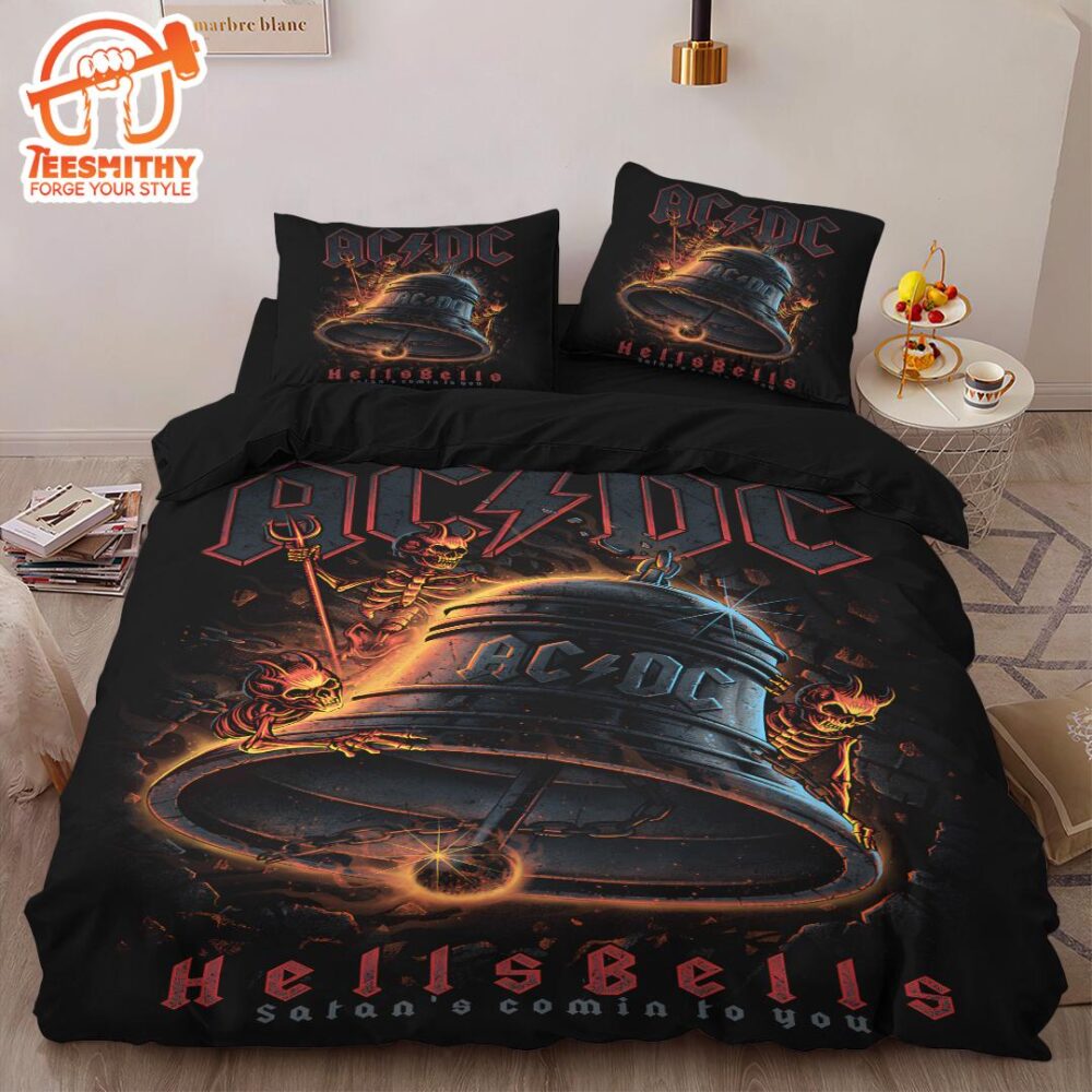 ACDC Hells Bells Bedding set