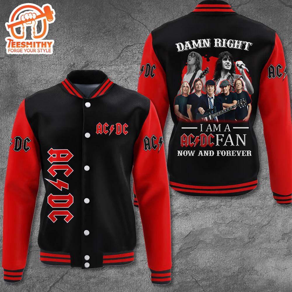 ACDC High Voltage Angus Young Men’s Varsity Jacket