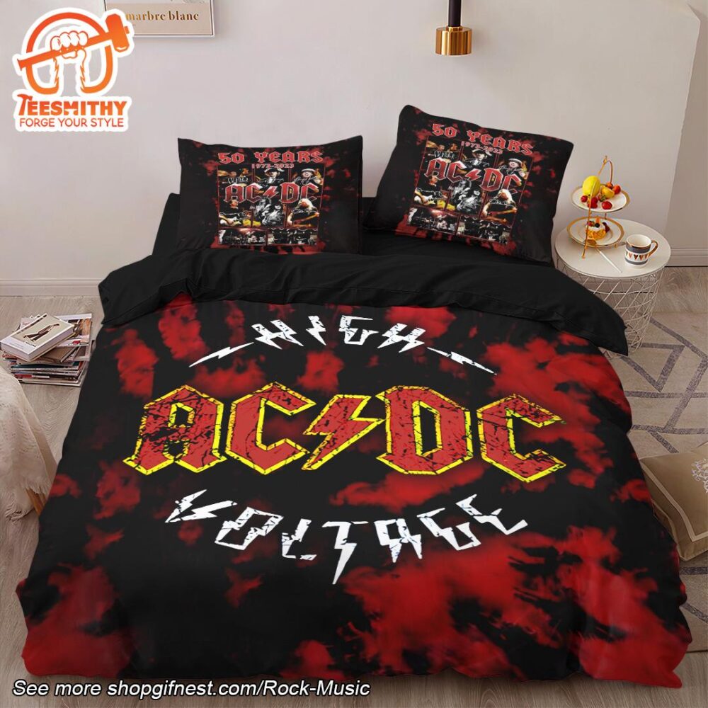 ACDC High Voltage Bedding set