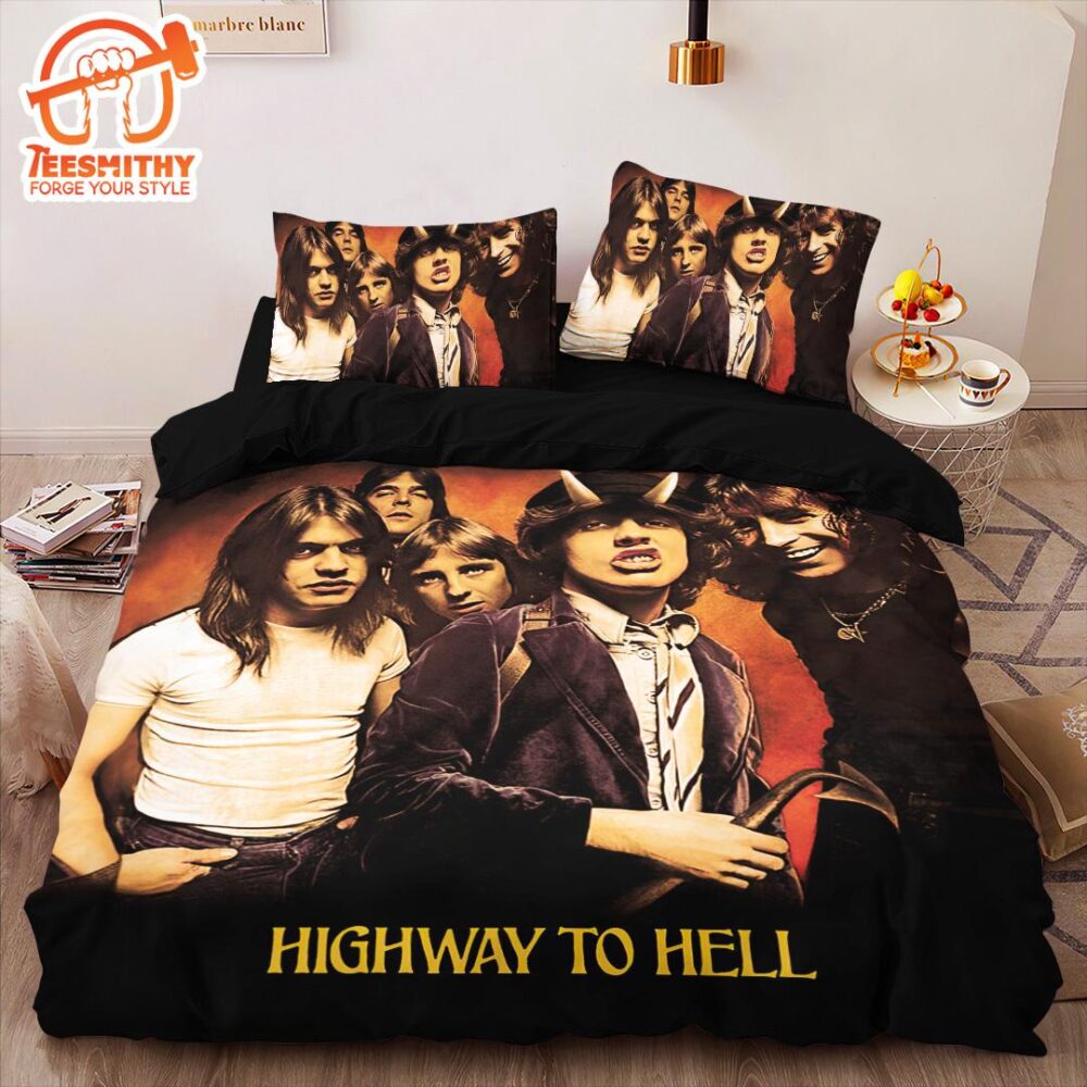 ACDC Highway to Hell Bedding set