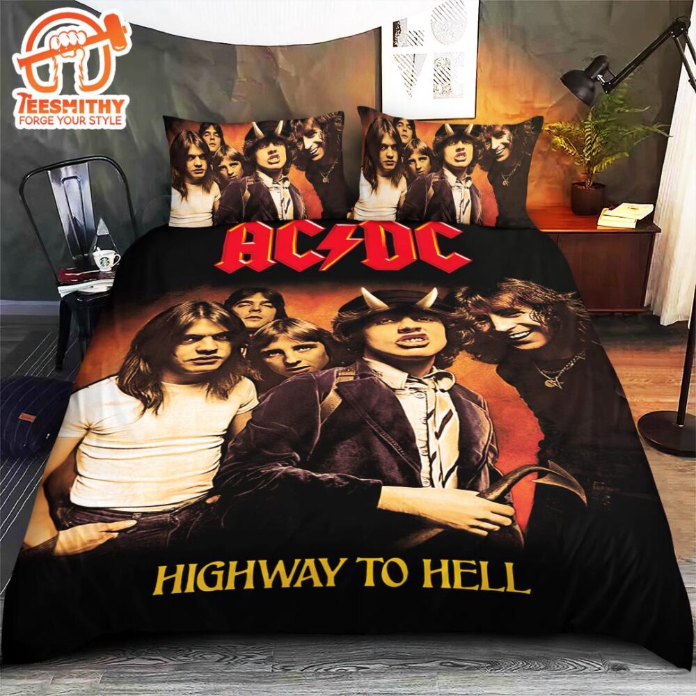 ACDC Highway to Hell Bedding set