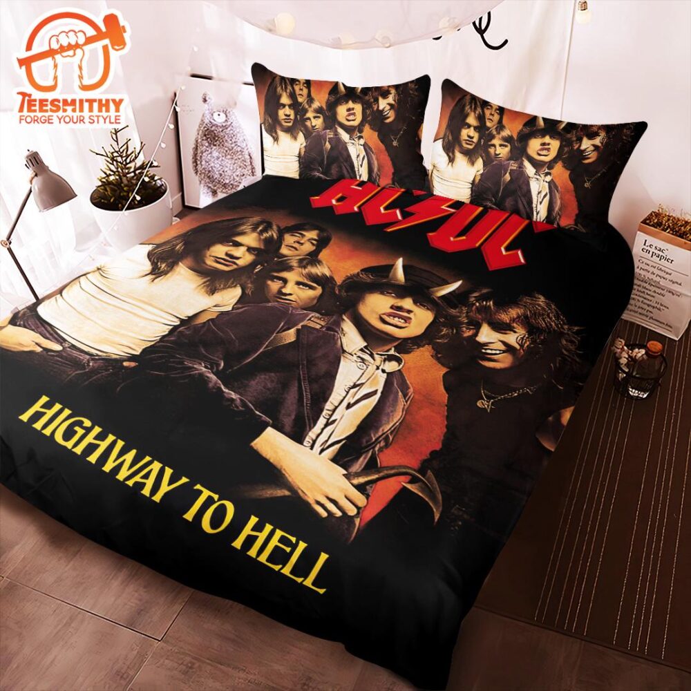 ACDC Highway to Hell Bedding set