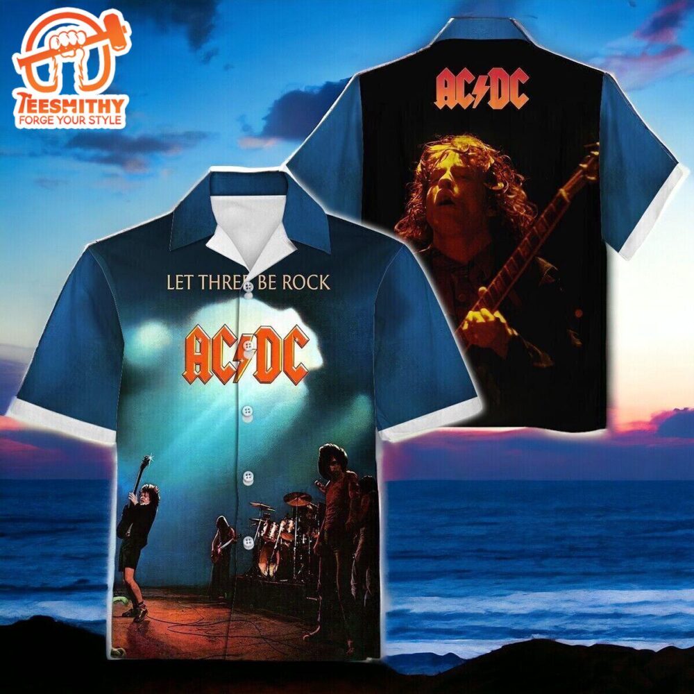 ACDC – Let There Be Rock Hawaiian Shirt