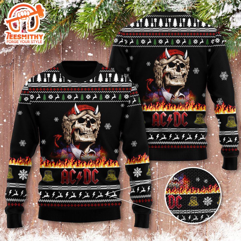 AC/DC Merry Christmas Ugly Christmas Sweater