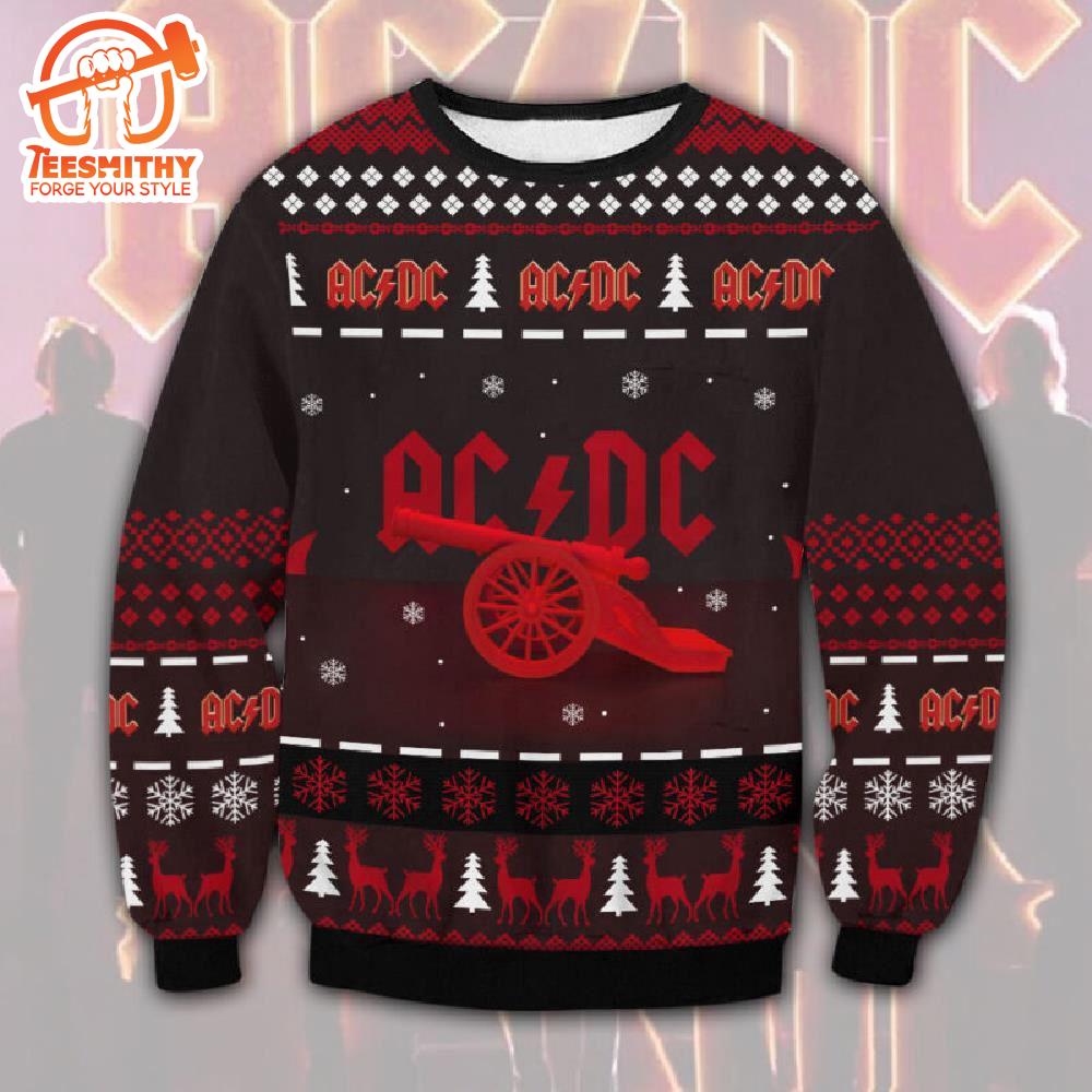 AC/DC  Merry Christmas Ugly Sweater