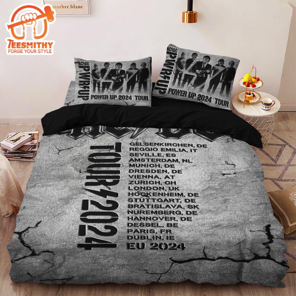 ACDC Power up 2024 tour Bedding set