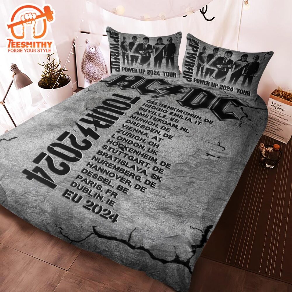 ACDC Power up 2024 tour Bedding set