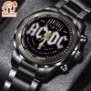 ACDC Powerage Rock N Roll Damnation Black Stainless Steel Watch