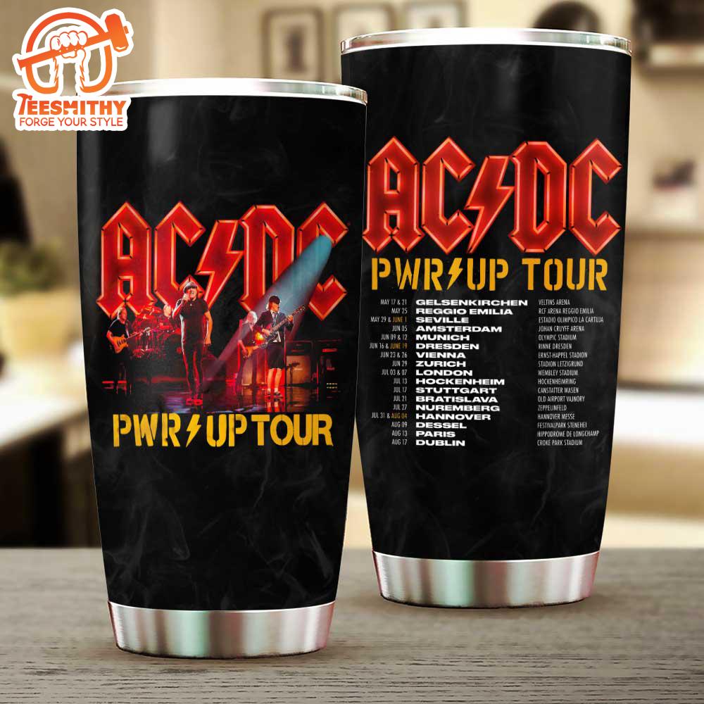 ACDC Prw Up Tour Tumbler Cup – Gift For Fans