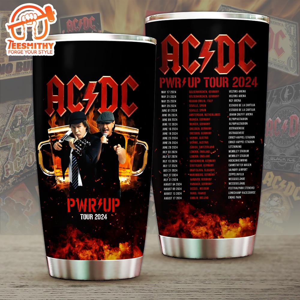 ACDC PRWD UP EU Tour 2024 Tumbler Cup