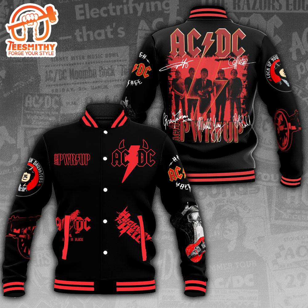 ACDC PWR Up 2024 Music Varsity Jacket