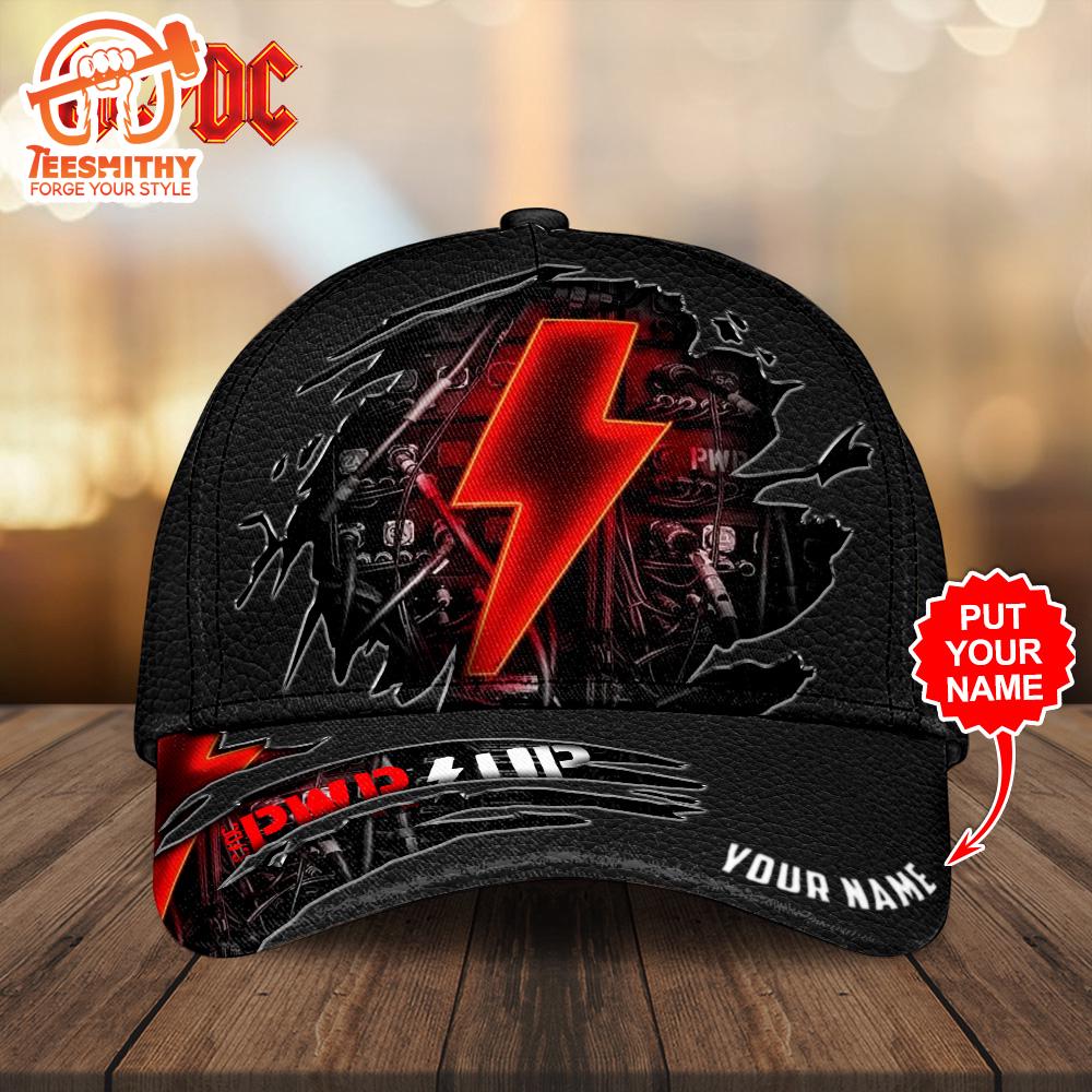 ACDC PWR UP Personalized Classic Cap