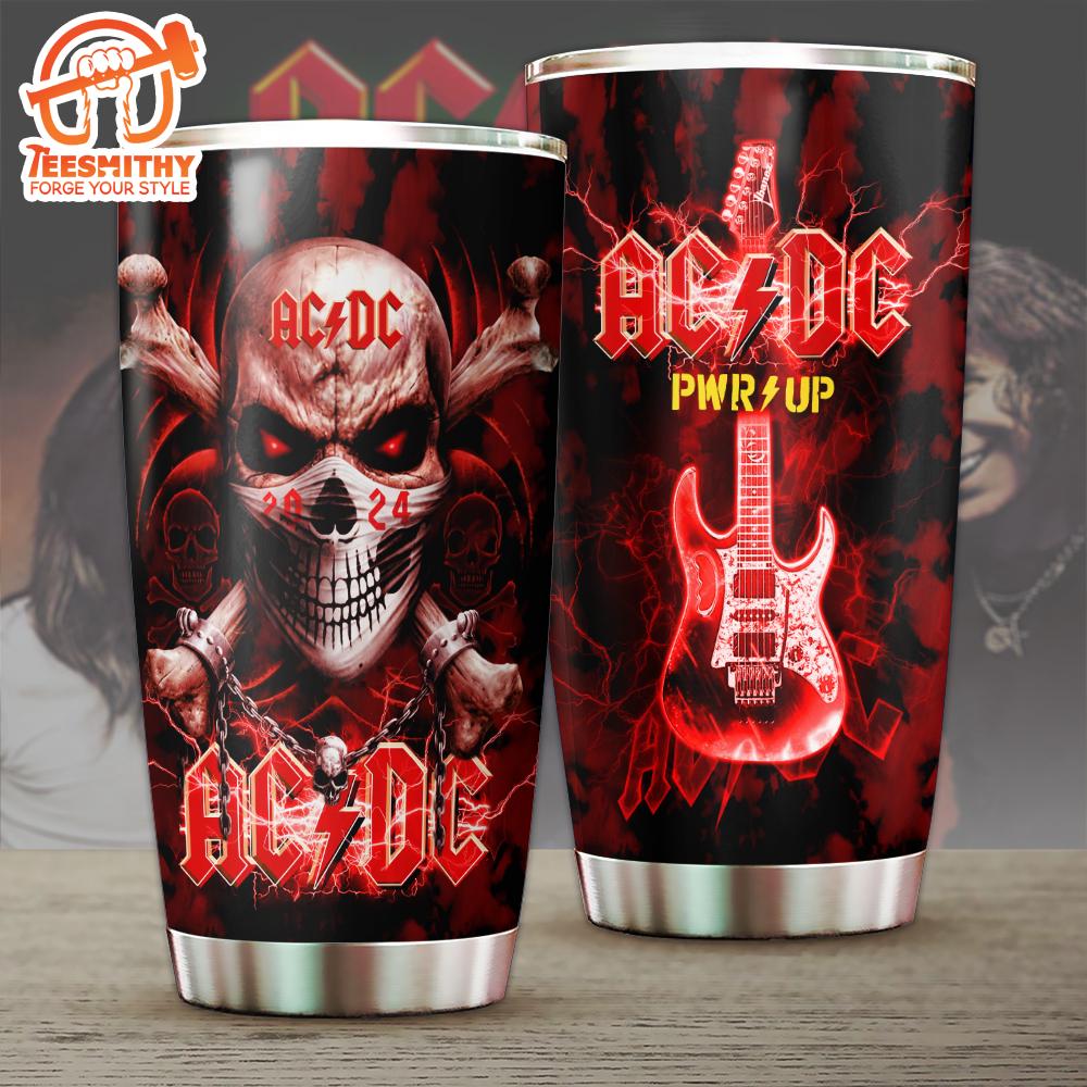 ACDC PWR UP Skull 2024 Tumbler Cup