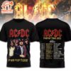 ACDC Pwr Up Tour 2025 The Schedule Hoodie T-Shirt