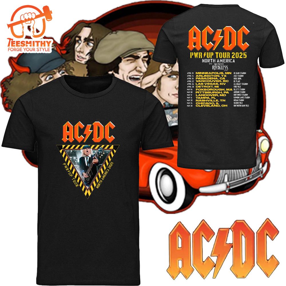 ACDC Pwr up Tour 2025 Unisex T-Shirt