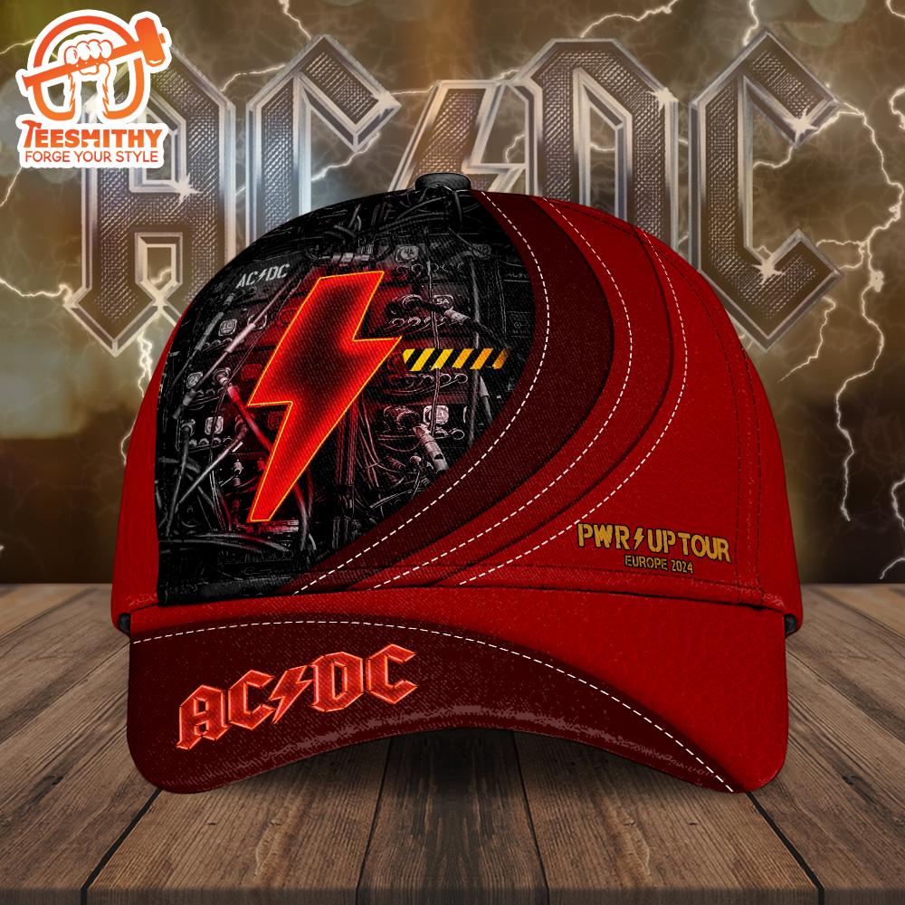 ACDC Rock Band Logo Classic Cap