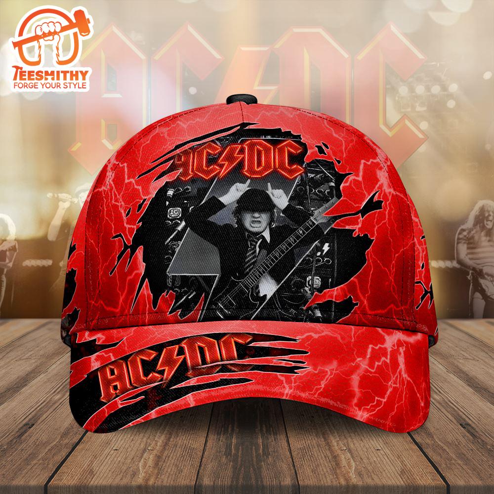 ACDC Rock Band Merchandise, ACDC Angus Young, ACDC Classic Cap